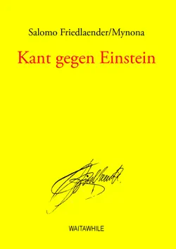kant gegen einstein imagen de la portada del libro