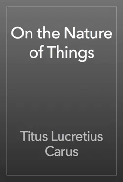 on the nature of things book cover image