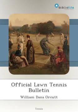 official lawn tennis bulletin book cover image