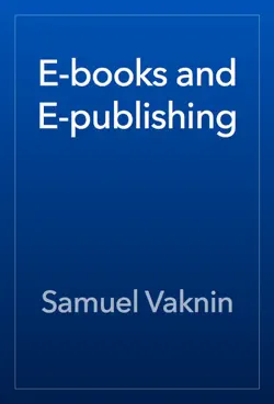 e-books and e-publishing book cover image