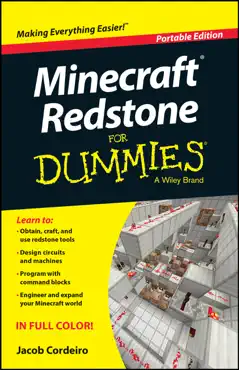 minecraft redstone for dummies book cover image