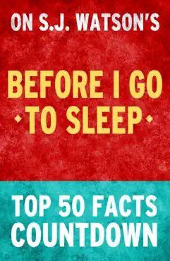 before i go to sleep - top 50 facts countdown imagen de la portada del libro
