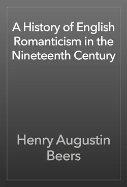 a history of english romanticism in the nineteenth century imagen de la portada del libro