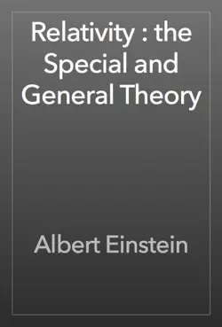 relativity : the special and general theory book cover image