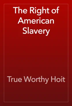 the right of american slavery book cover image