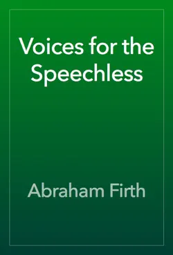 voices for the speechless book cover image