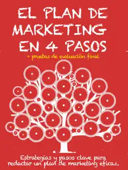 el plan de marketing en 4 pasos. estrategias y pasos clave para redactar un plan de marketing eficaz. book cover image