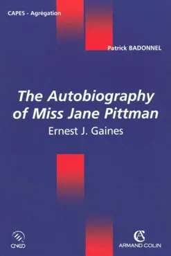 the autobiography of miss jane pittman book cover image