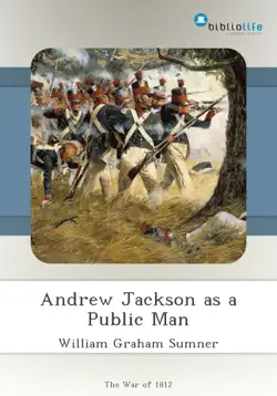andrew jackson as a public man book cover image