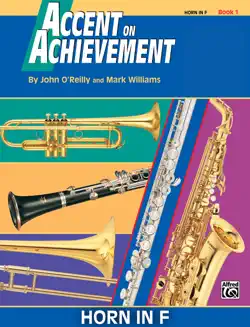 accent on achievement: horn in f, book 1 book cover image