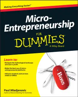 micro-entrepreneurship for dummies book cover image