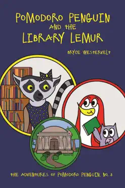 pomodoro penguin and the library lemur imagen de la portada del libro