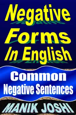 negative forms in english: common negative sentences book cover image