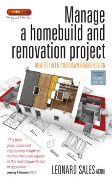 manage a home build and renovation project 4th edition book cover image