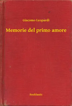 memorie del primo amore book cover image