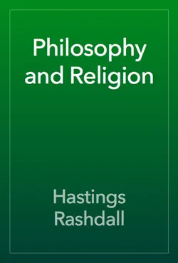 philosophy and religion book cover image