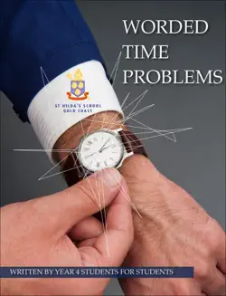 worded time problems - written by students for students book cover image
