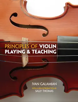 principles of violin playing and teaching book cover image