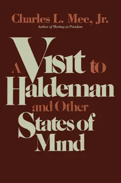 a visit to haldeman and other states of mind imagen de la portada del libro