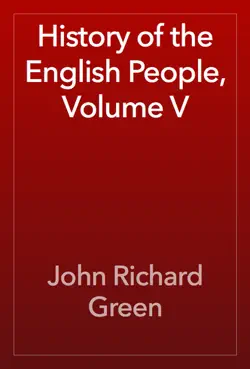 history of the english people, volume v imagen de la portada del libro