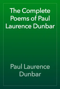 the complete poems of paul laurence dunbar book cover image