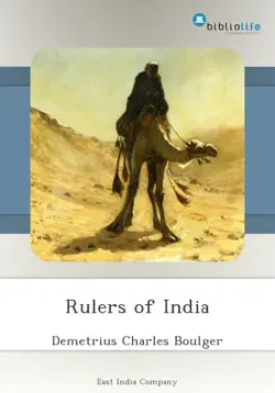 rulers of india imagen de la portada del libro