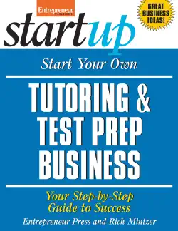 start your own tutoring and test prep business book cover image