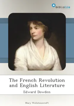 the french revolution and english literature book cover image