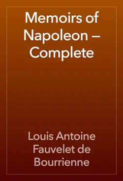 memoirs of napoleon — complete book cover image