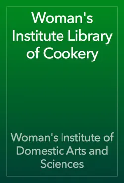 woman's institute library of cookery book cover image