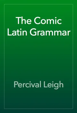 the comic latin grammar book cover image