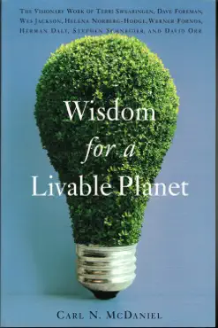 wisdom for a livable planet book cover image