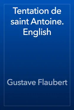 tentation de saint antoine. english book cover image