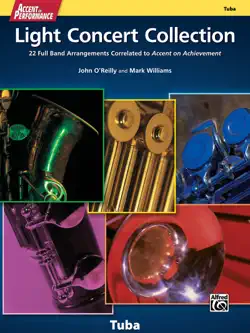 accent on performance light concert collection for tuba book cover image