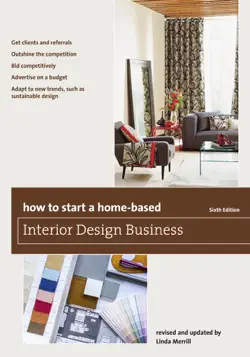 how to start a home-based interior design business book cover image