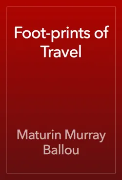 foot-prints of travel imagen de la portada del libro