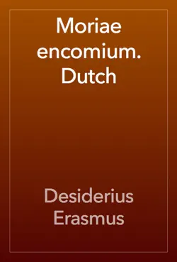 moriae encomium. dutch book cover image