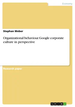 organizational behaviour book cover image