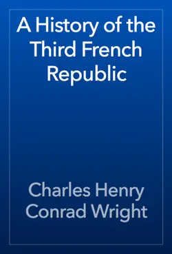 a history of the third french republic book cover image