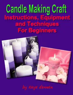 candle making craft book cover image