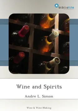 wine and spirits book cover image
