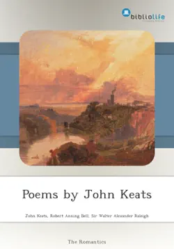 poems by john keats imagen de la portada del libro