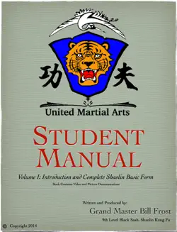 united martial arts student manual book cover image