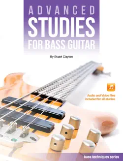 advanced studies for bass guitar book cover image