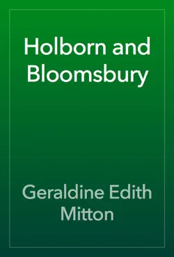 holborn and bloomsbury book cover image