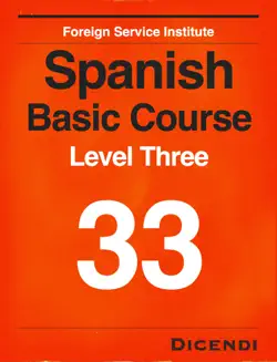 fsi spanish basic course 33 book cover image