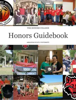 honors guidebook book cover image