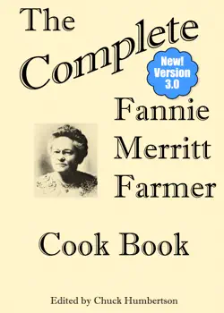 the complete fannie merritt farmer cook book book cover image