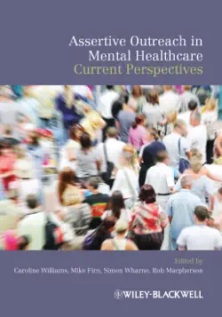 assertive outreach in mental healthcare book cover image