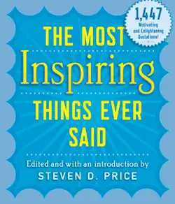 the most inspiring things ever said book cover image